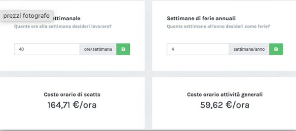 gestionale per fotografi